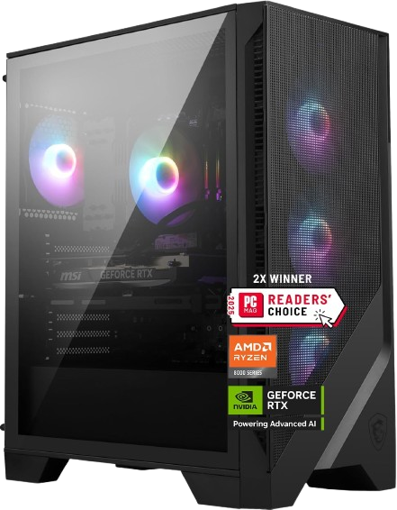 MSI Codex Z2: PC gaming de escritorio con Ryzen 7 8700F y RTX 5070