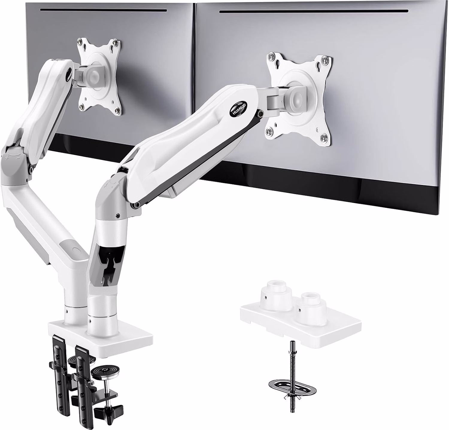 HUANUO FlowLift Dual Monitor Stand