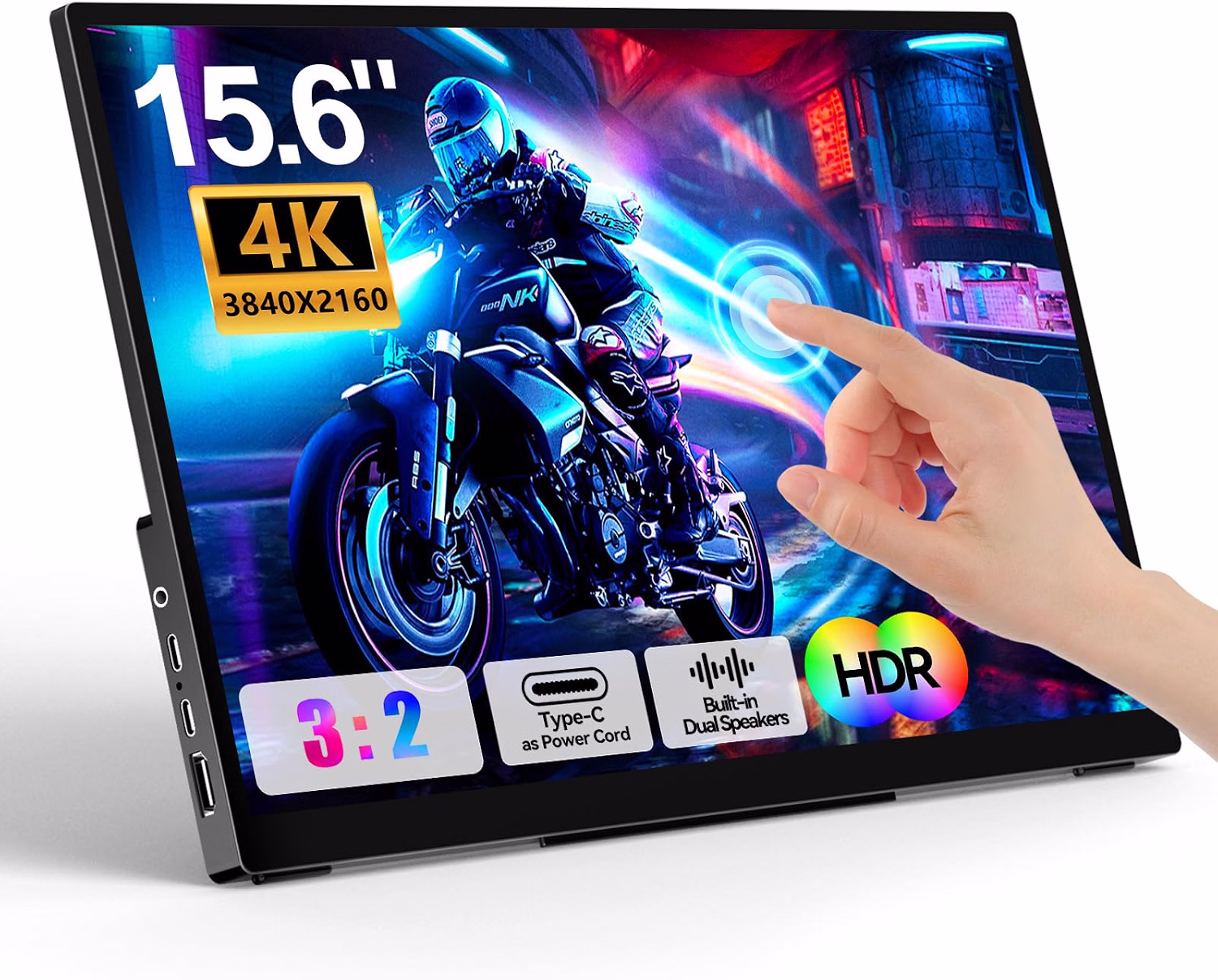 Portable Touch Monitor 15.6 4K
