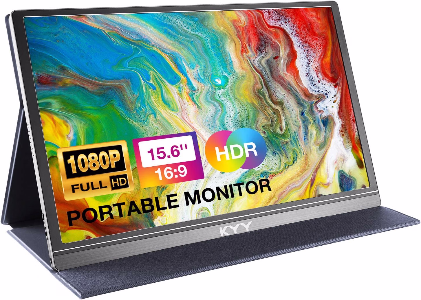 Monitor portátil KYY K3 de 15,6 pulgadas