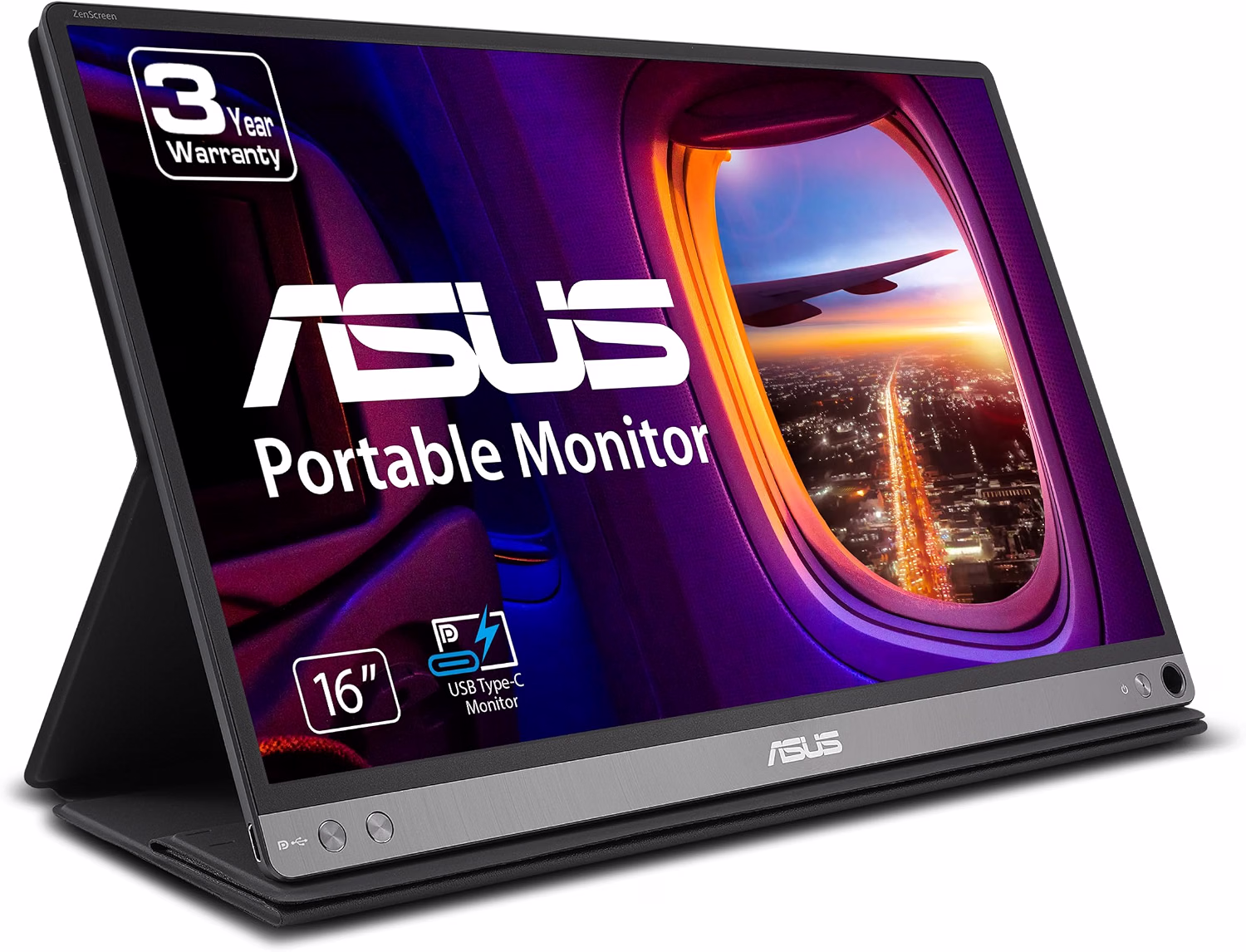 Monitor portátil ASUS ZenScreen MB16ACV de 15,6 pulgadas